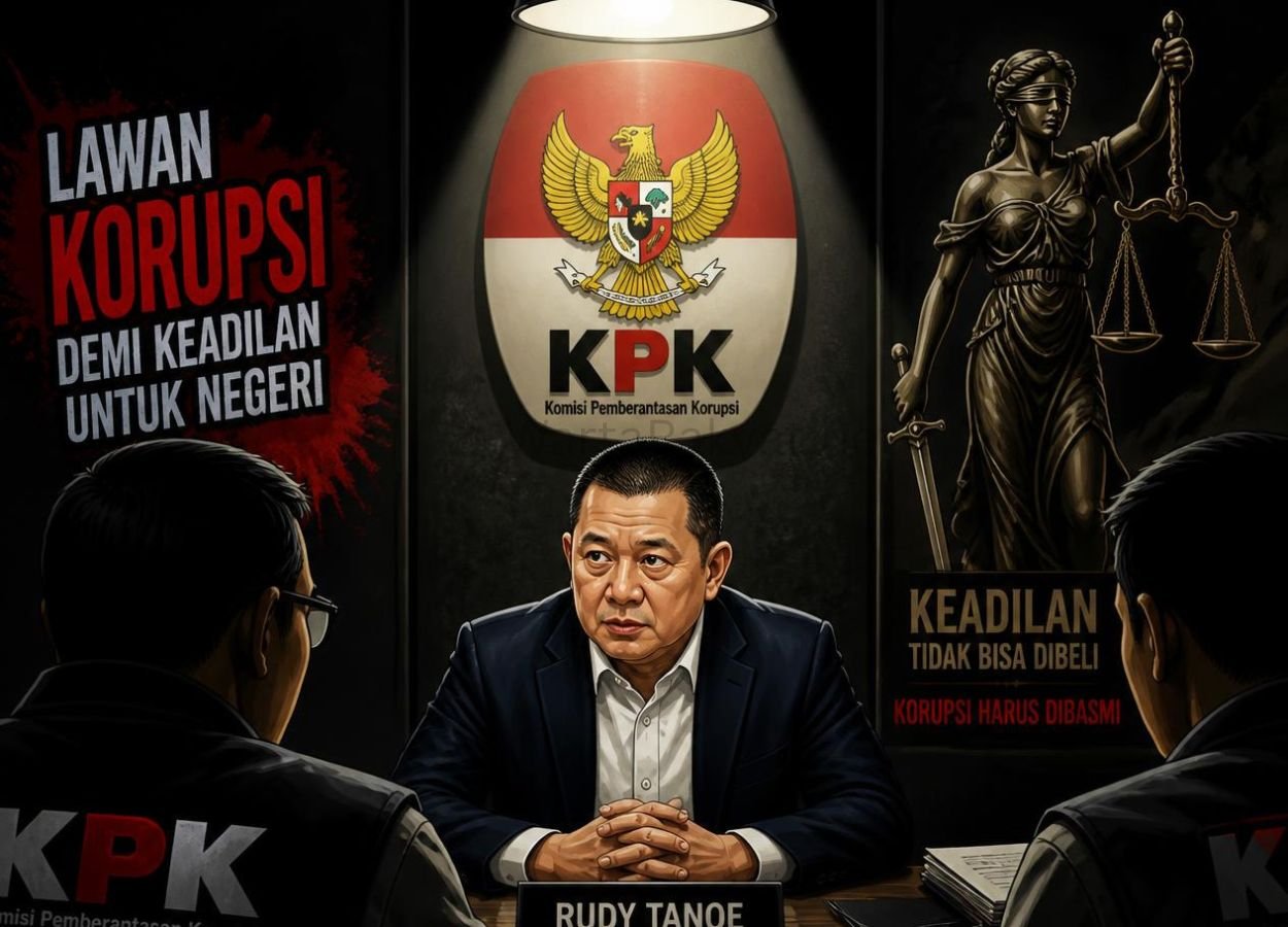 KPK Periksa Rudy Tanoe dalam Kasus Korupsi Bansos Beras PKH - WartaRakyat.net